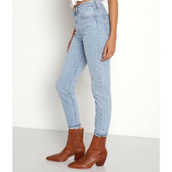 Levi's Denim - LEVI'S Wedgie Icon Jeans Tango Light Blue